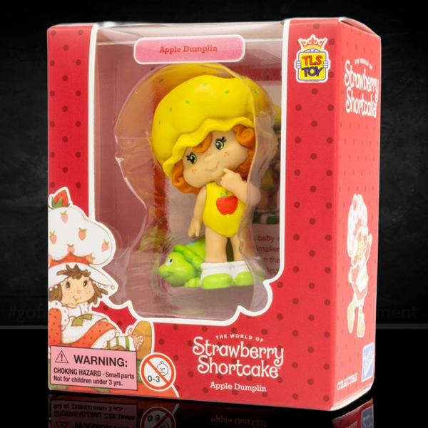 Loyal Subjects 2.5-inch Strawberry Shortcake Apple Dumplin figure in red window box packaging