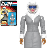 Scarlett Arctic Counter Intelligence GI Joe Action Figure ReAction+ 1/18 O-Ring Design Unpunched