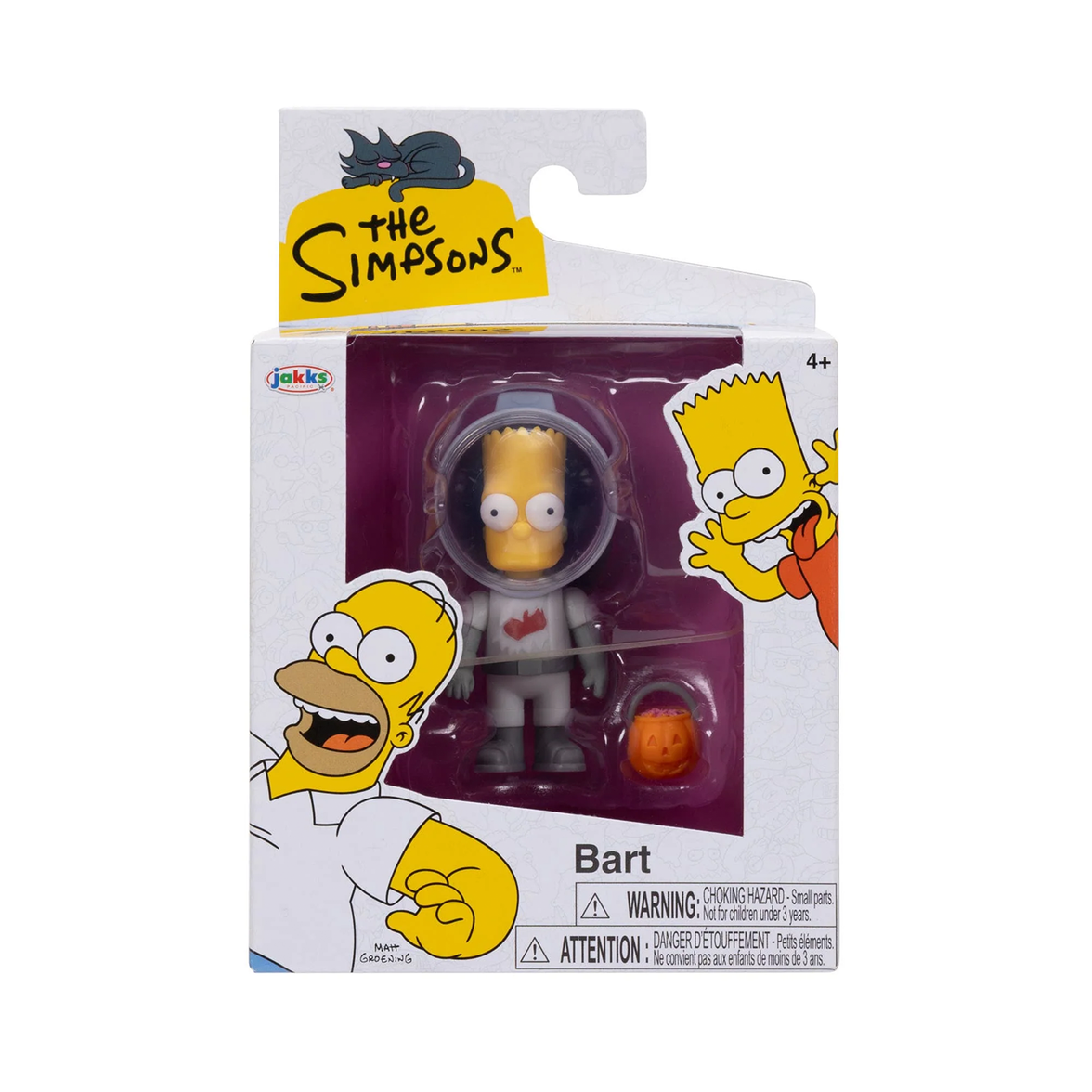Bart Simpson In Astronaut Costume The Simpsons 2.5" Action Figure Jakks Pacific Wave 7