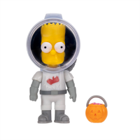 Bart Simpson In Astronaut Costume The Simpsons 2.5" Action Figure Jakks Pacific Wave 7
