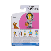 Bart Simpson In Astronaut Costume The Simpsons 2.5" Action Figure Jakks Pacific Wave 7