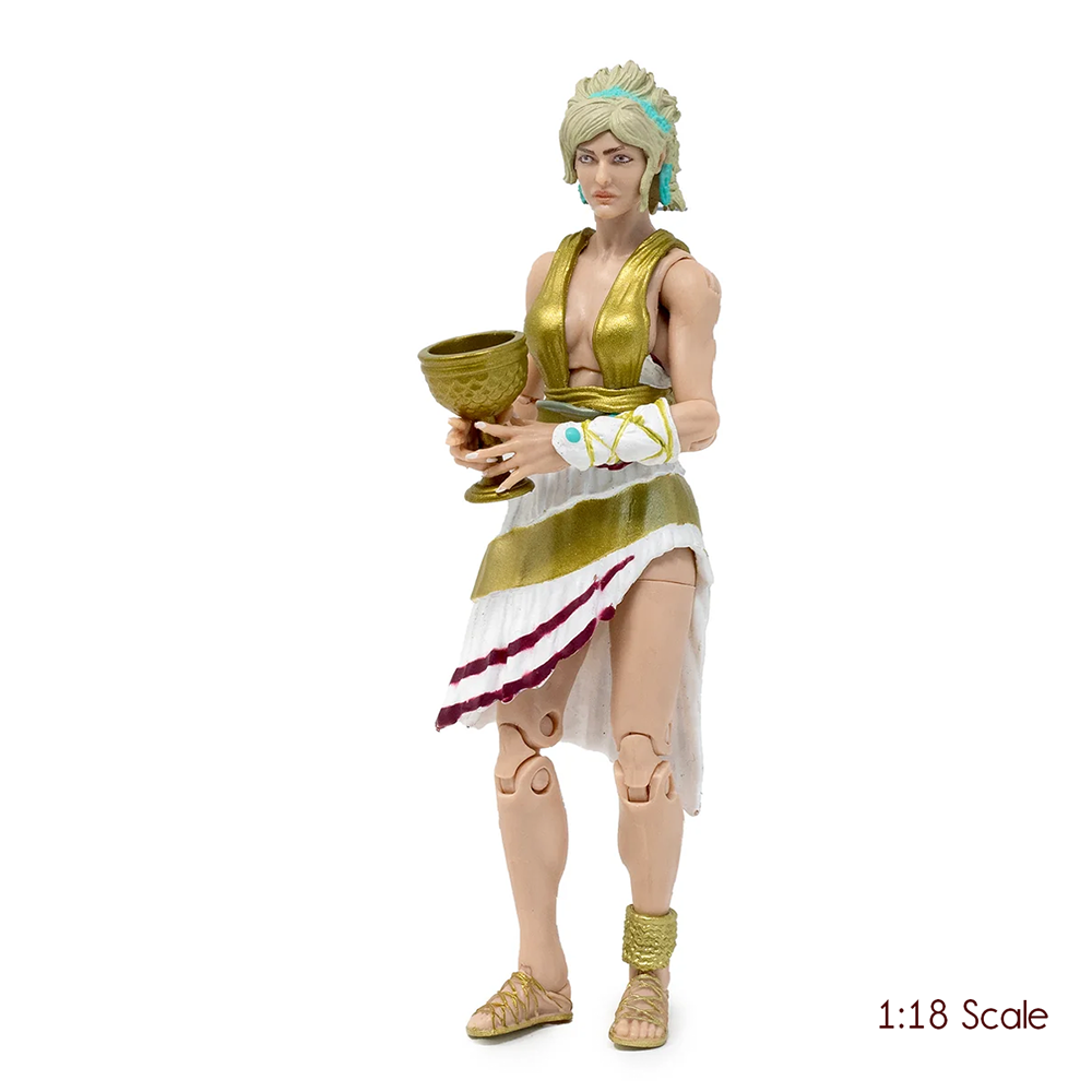 Vitruvian H.A.C.K.S. Action Figure – Athena 10th Anniversary Edition – Legendary Greek Warrior Goddess 1:18 Scale