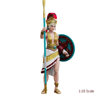 Vitruvian H.A.C.K.S. Action Figure – Athena 10th Anniversary Edition – Legendary Greek Warrior Goddess 1:18 Scale