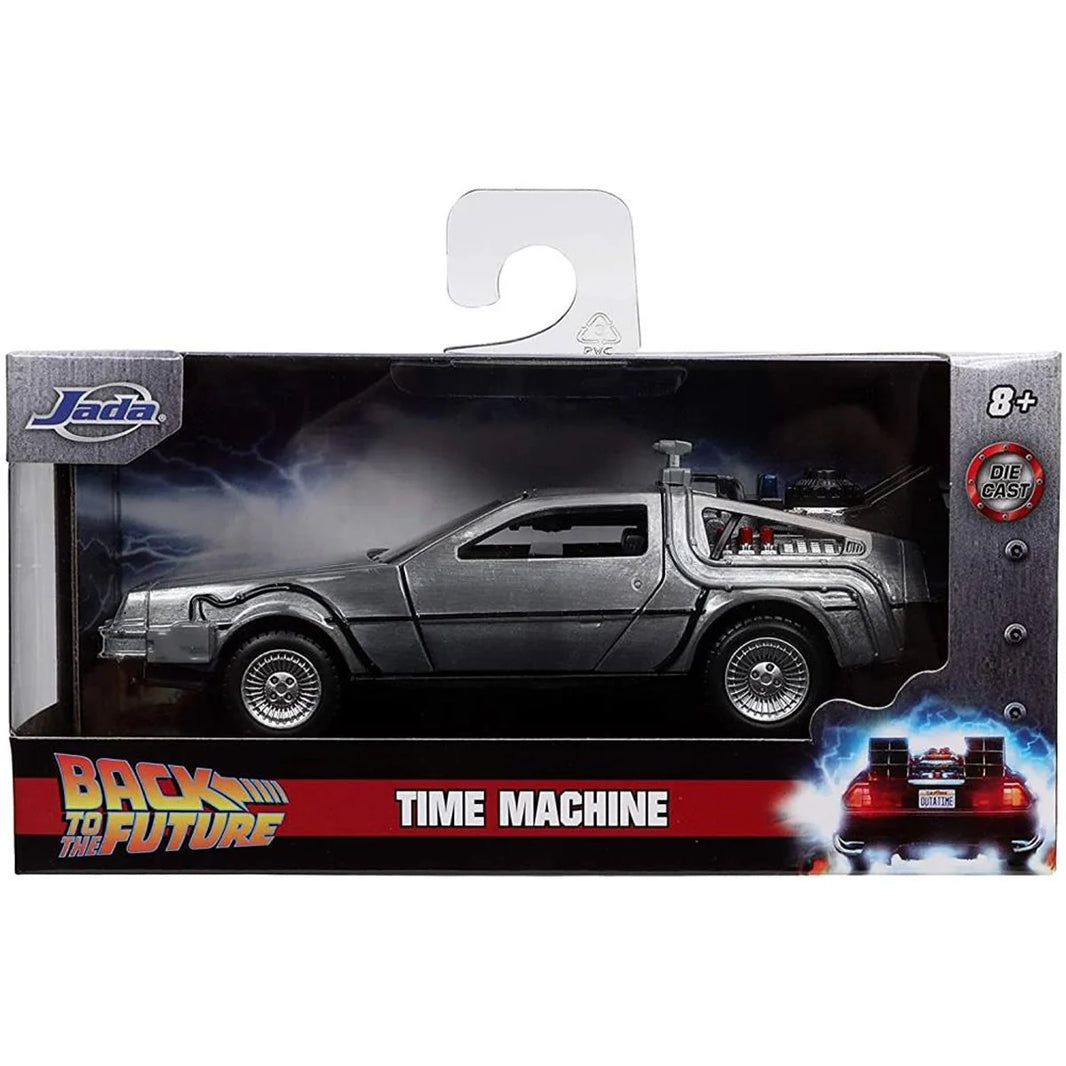 Time Machine 5 in. Jada Toys Vehicles: Die-Cast Metal Back to the Future "1" 1:32