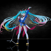 Banpresto Evolve Gundam 45th x Hatsune Miku Collaboration 8.3" Premium Figure - Authentic with dynamic pose and vibrant hair colors