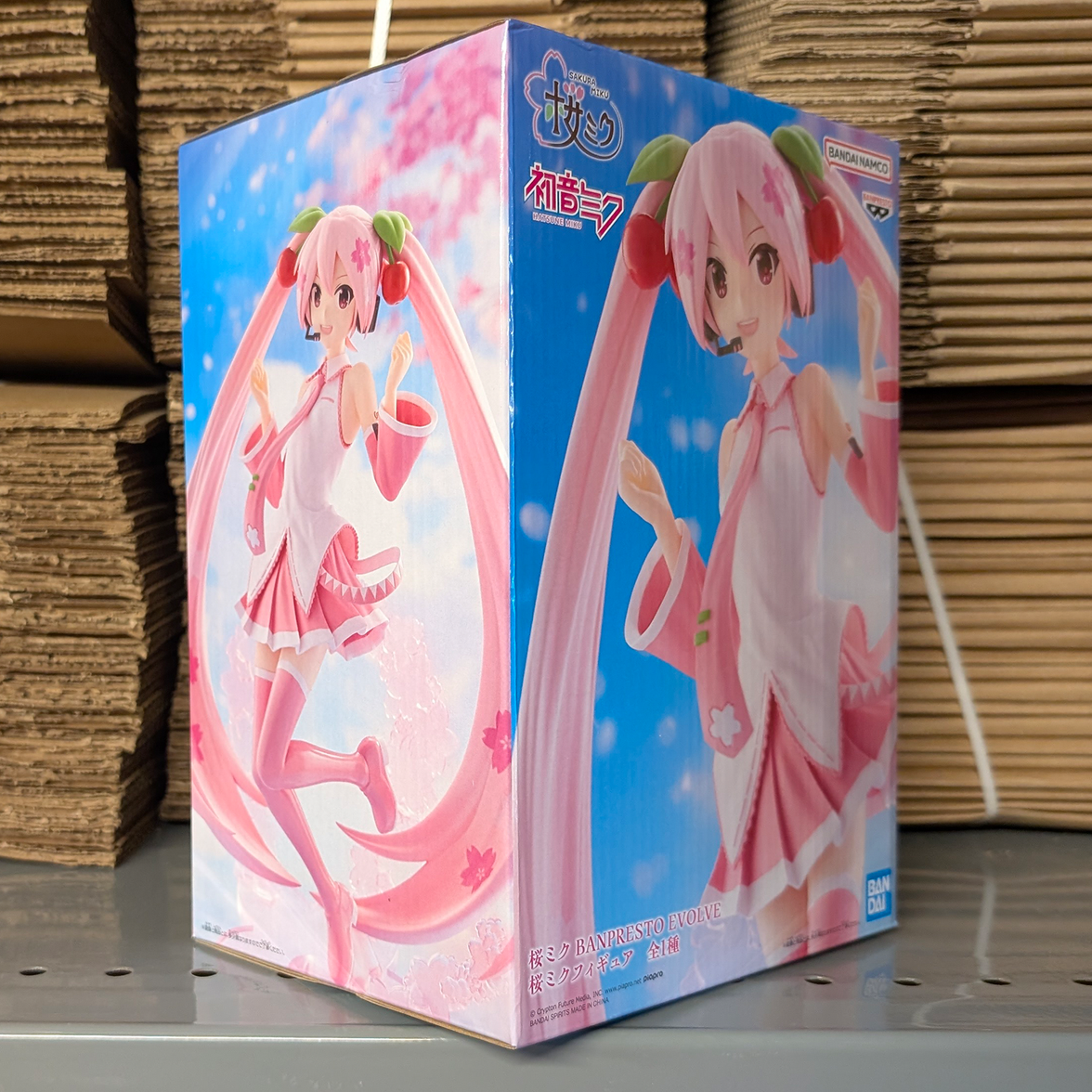 Sakura Miku Evolve 9" Banpresto Anime Statue Hatsune Miku Figure