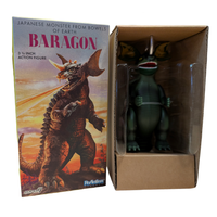 Toho ReAction Wave 1 Baragon (Marusan Tin) 3.75” Retro Style Action Figure