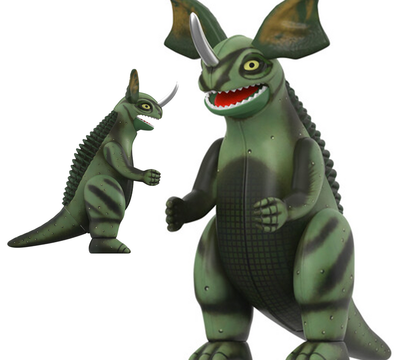 Super7 Toho ReAction Wave 1 Baragon (Marusan Tin) 3.75” Action Figure