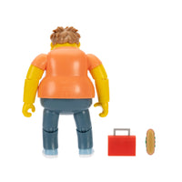 Barney Gumble Bumblebee Man Simpsons 5 Inch Premium Action Figure Video Camera Jakks Pacific New rear view with accessories