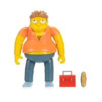 Barney Gumble Bumblebee Man Simpsons 5 Inch Premium Action Figure Video Camera Jakks Pacific New with accessory pieces