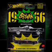 Batman Classic TV Series Hot Wheels Premium Pop Culture 1966 Batmobile 1:64 Scale Die-Cast Model