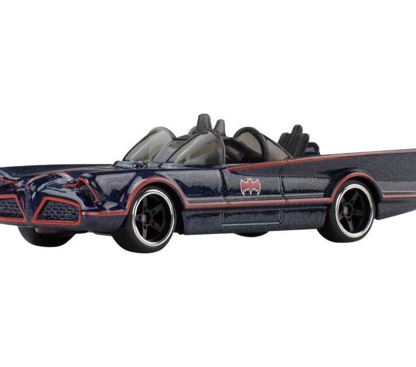 Batman Classic TV Series Hot Wheels Premium Pop Culture 1966 Batmobile 1:64 Scale Die-Cast Model