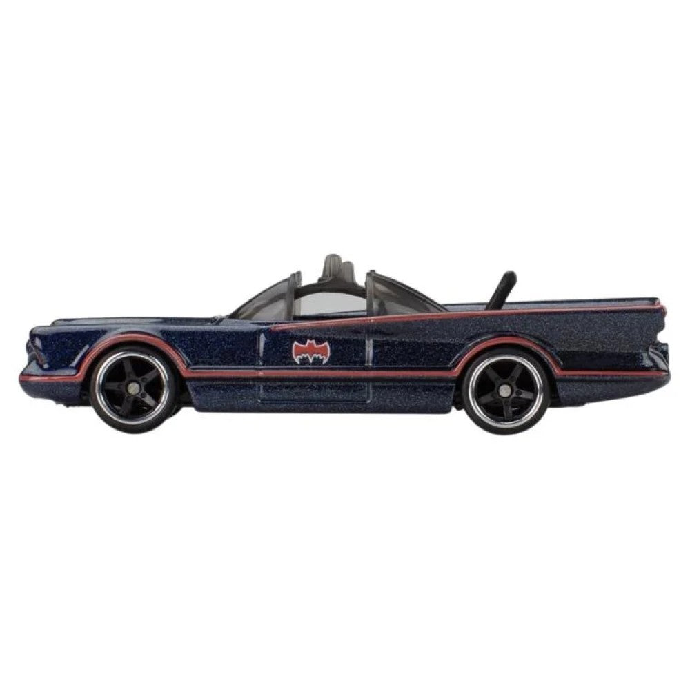 Batman Classic TV Series Hot Wheels Premium Pop Culture 1966 Batmobile 1:64 Scale Die-Cast Model