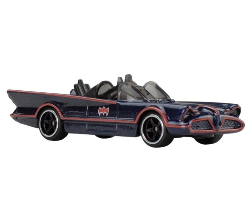 Batman Classic TV Series Hot Wheels Premium Pop Culture 1966 Batmobile 1:64 Scale Die-Cast Model