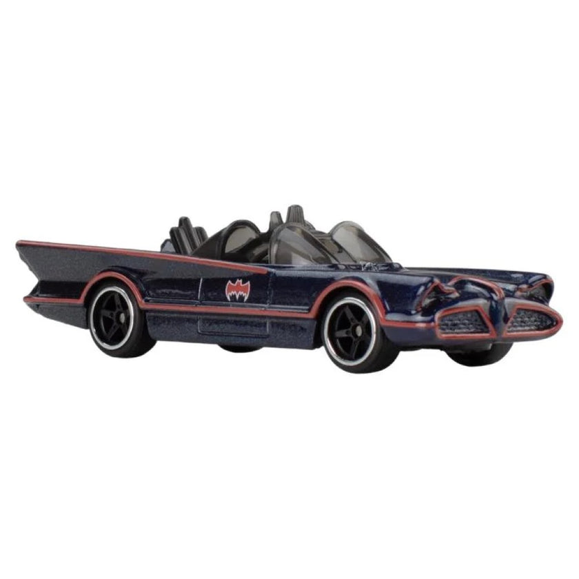 Batman Classic TV Series Hot Wheels Premium Pop Culture 1966 Batmobile 1:64 Scale Die-Cast Model