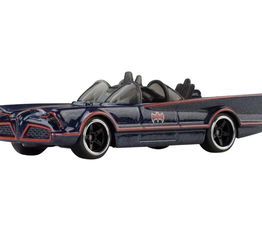 Batman Classic TV Series Hot Wheels Premium Pop Culture 1966 Batmobile 1:64 Scale Die-Cast Model
