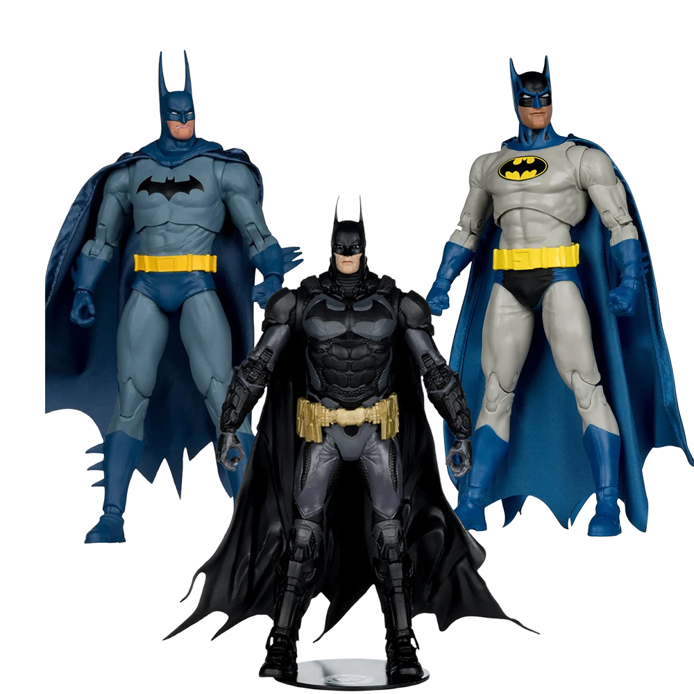 Batman DC Multiverse Wave 5 Sold as Set 3 Action Figures Haunted Gotham, World's Finest, Arkham Knight by McFarlane