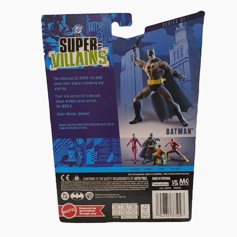 Batman DC Core Wave 1 Action Figure with Accessories Mattel