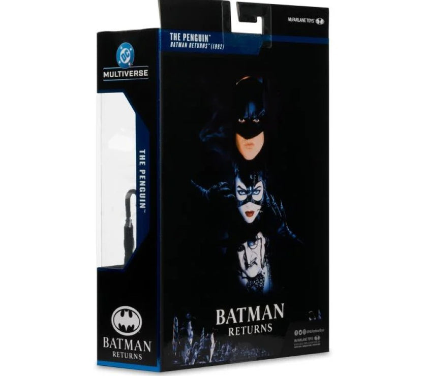 McFarlane Batman Returns The Penguin deluxe theatrical edition action figure in branded packaging