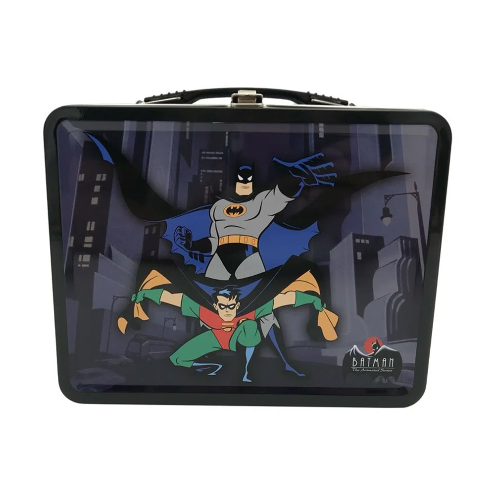 Batman 6 in. Factory Entertainment Lunch Boxes Batman: The Animated Series with Batman and Robin artwork
