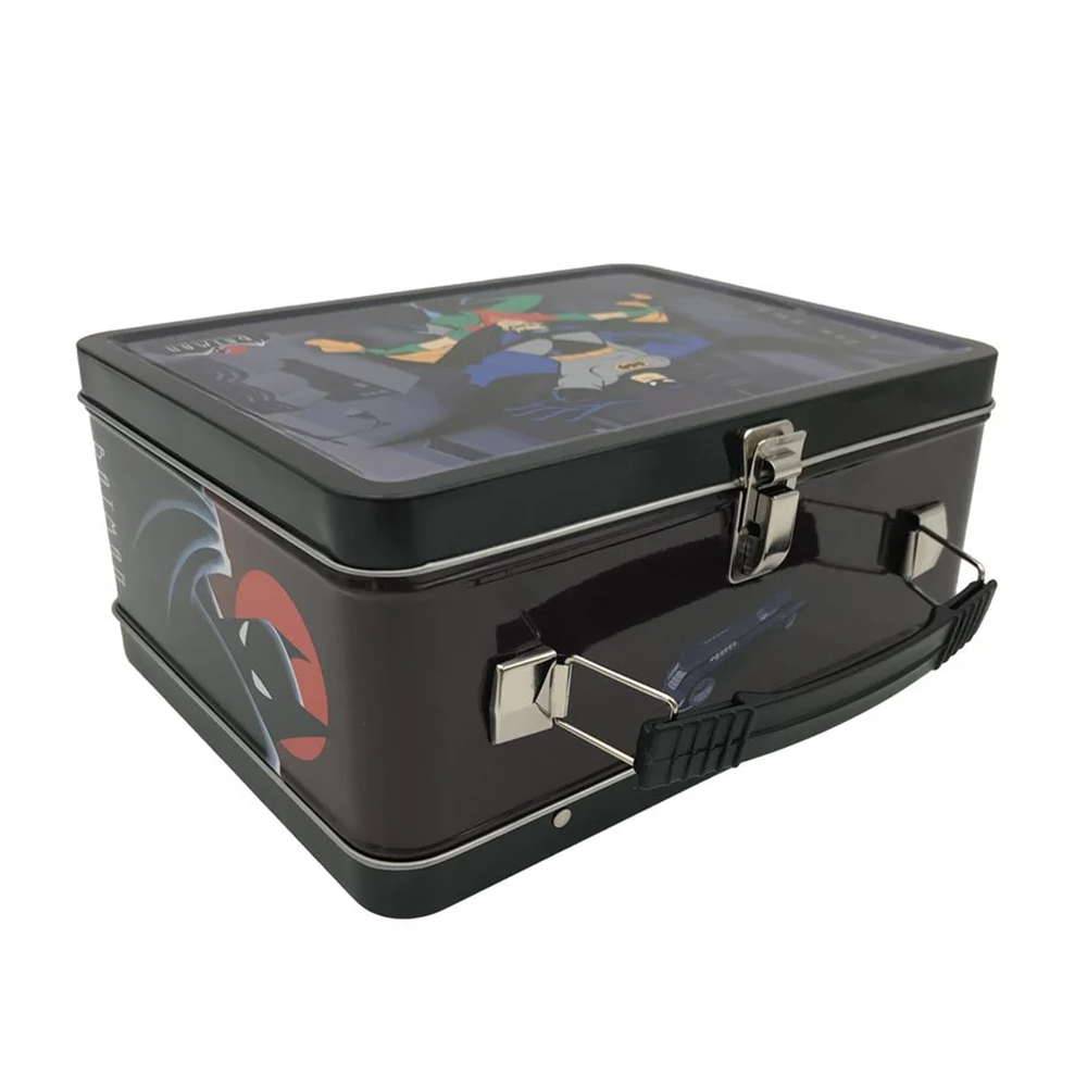 Batman 6 in. Factory Entertainment Lunch Boxes Batman: The Animated Series black lunch box with handle