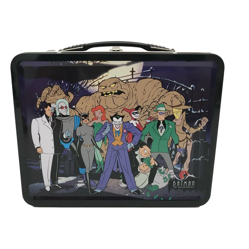 Batman 6 in. Factory Entertainment Lunch Boxes Batman: The Animated Series featuring Batman villains