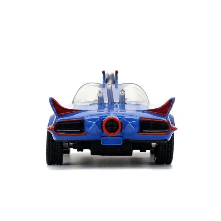 Batman Jada Toys 1966 Batmobile Animated Color Version 1:32 Scale Die-Cast Vehicle by Go Figment