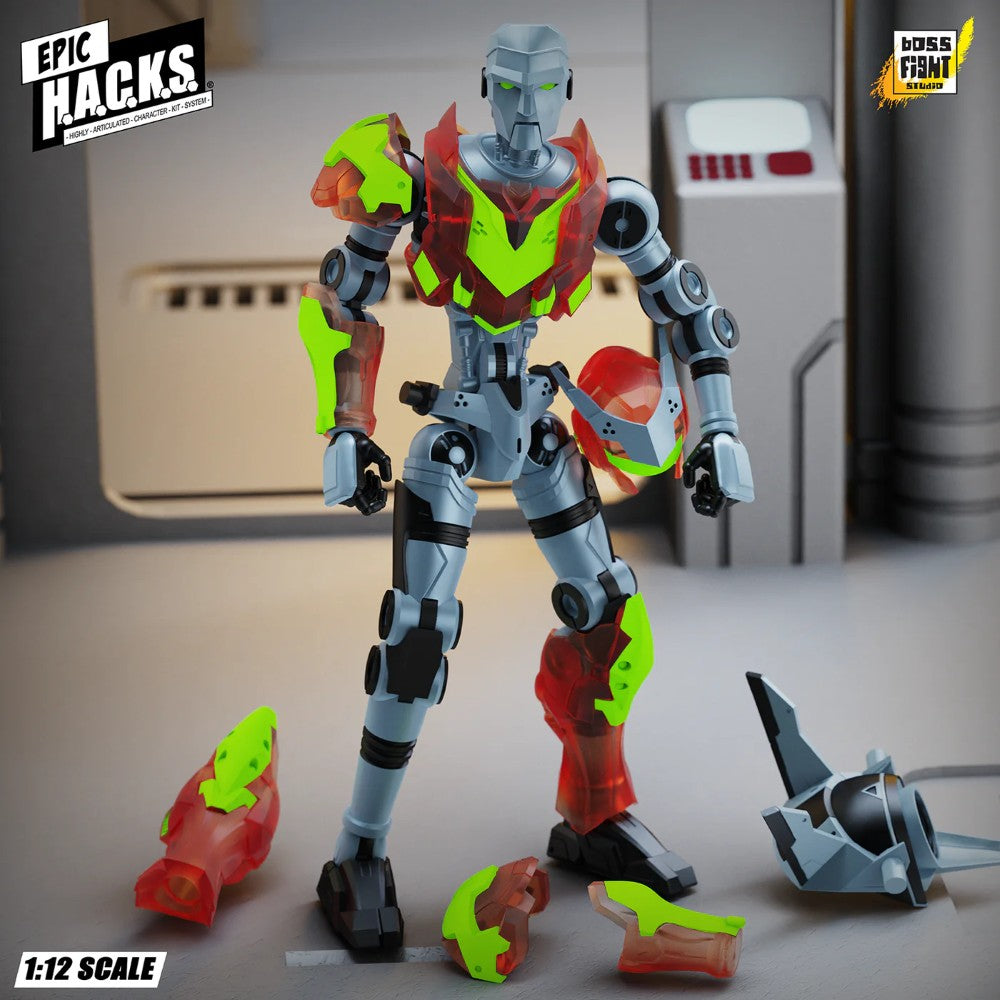 Combat Drone CGT Agile Battle Robot Epic H.A.C.K.S. 1:12 Scale Action Figure Boss Fight Studio