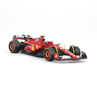 Bburago Ferrari SF-24 #55 Carlos Sainz with Helmet 1:43 Scale Model
