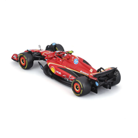 Bburago Ferrari SF-24 #55 Carlos Sainz with Helmet 1:43 Scale Model