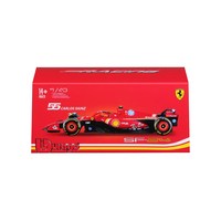 Bburago Ferrari SF-24 #55 Carlos Sainz with Helmet 1:43 Scale Model