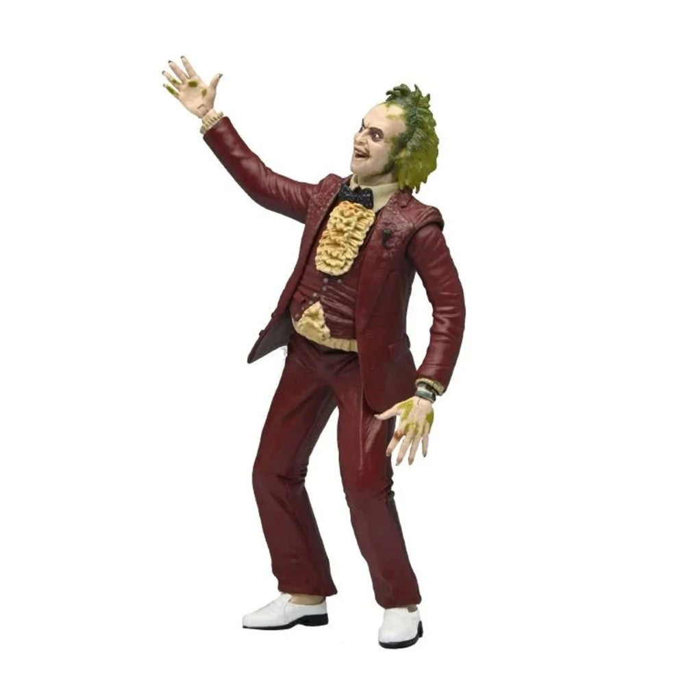 Beetlejuice (1988) Red Tuxedo NECA 7-Inch Scale Action Figure