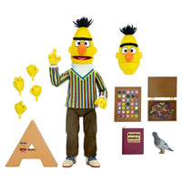 Bert - Sesame Street Ultimate NECA 7-Inch Scale Action Figure new in box with alternate head and accessories by Neca