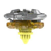 Beyblade X Shelter Drake 5-70O Booster Pack Set Hasbro Beyblade Spinning Tops silver and yellow top