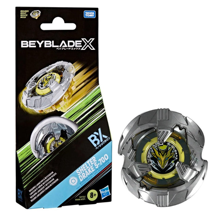 Beyblade X Shelter Drake 5-70O Booster Pack Set Hasbro Beyblade Spinning Tops