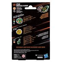 Beyblade X Stun Medusa 9-60GB UX Starter Pack Set Hasbro Beyblade Spinning Tops back packaging