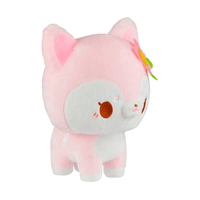 Birduyen Speckle pink deer plush with flower detail, soft kawaii companion toy for all ages