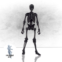 Vitruvian H.A.C.K.S. BLACK 1:18 Scale Action Figure: Skeleton Blank