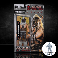 Black Taurus "The Beast Mortos" Legends of Lucha Libre Fanaticos 6" Action Figure (1:12 Scale)