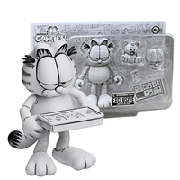 Garfield Black and White Daily Comic Strip Action Figure - Entertainment Earth Exclusive
