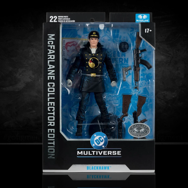 DC McFarlane Collector Edition Platinum #49 Blackhawk DC Classics 7-Inch Scale Action Figure