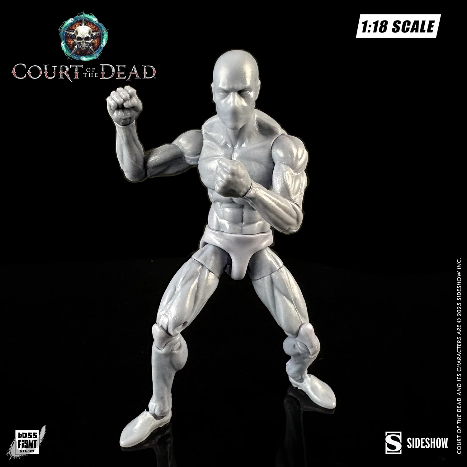 Ethereal Ash Male Court of the Dead Action Figure Blank 1:18th Scale