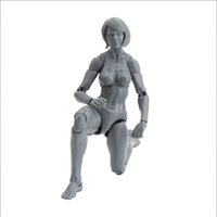 EPIC H.A.C.K.S. Blank Female SHADY GREY 6" Scale Premium Action Figure