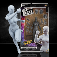 EPIC H.A.C.K.S. Blank Female SHADY GREY 6" Scale Premium Action Figure