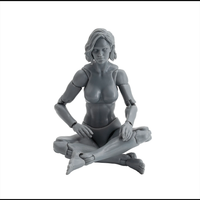 EPIC H.A.C.K.S. Blank Female SHADY GREY 6" Scale Premium Action Figure