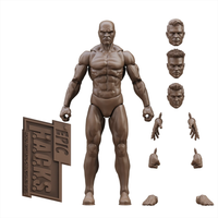 EPIC H.A.C.K.S. Blank Male COFFEE BROWN 6" Scale Premium Action Figure