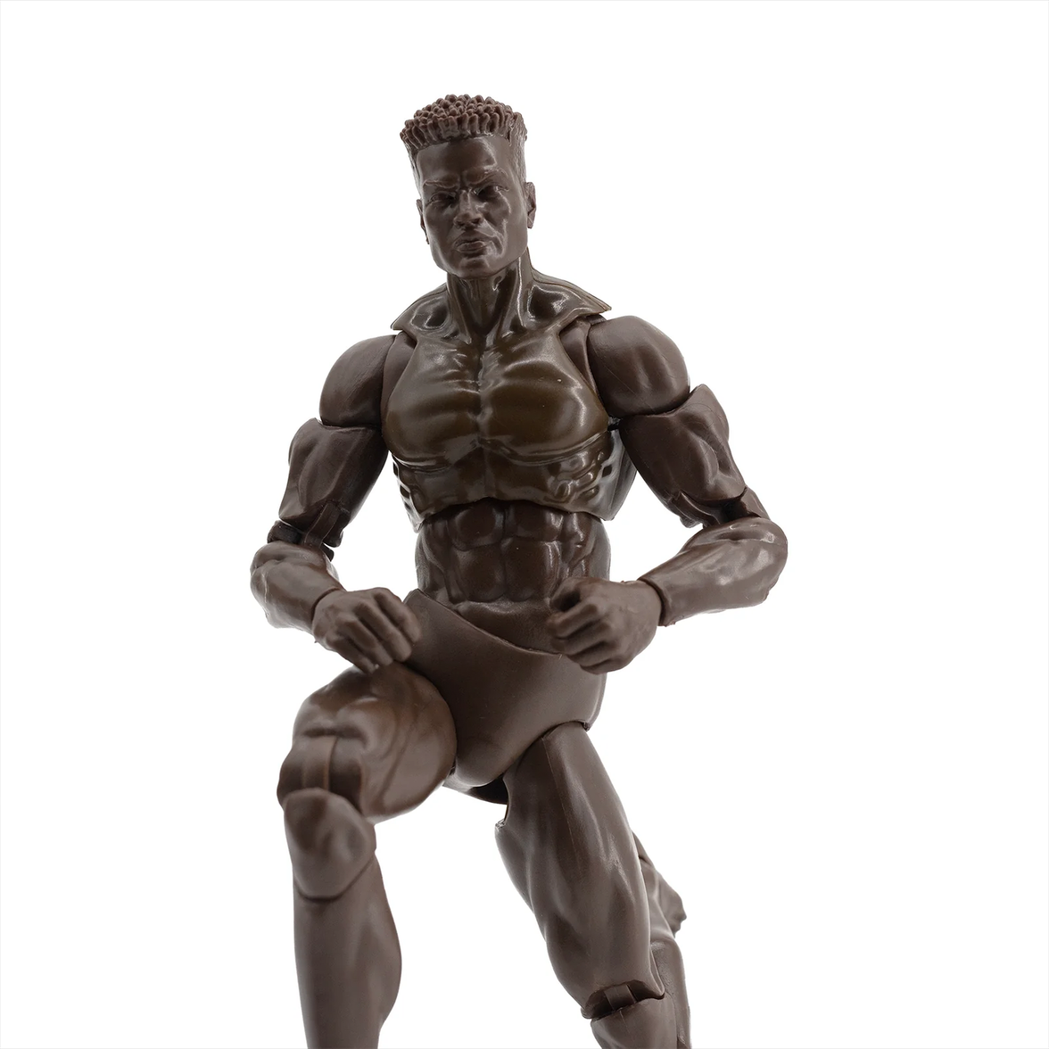 EPIC H.A.C.K.S. Blank Male COFFEE BROWN 6" Scale Premium Action Figure