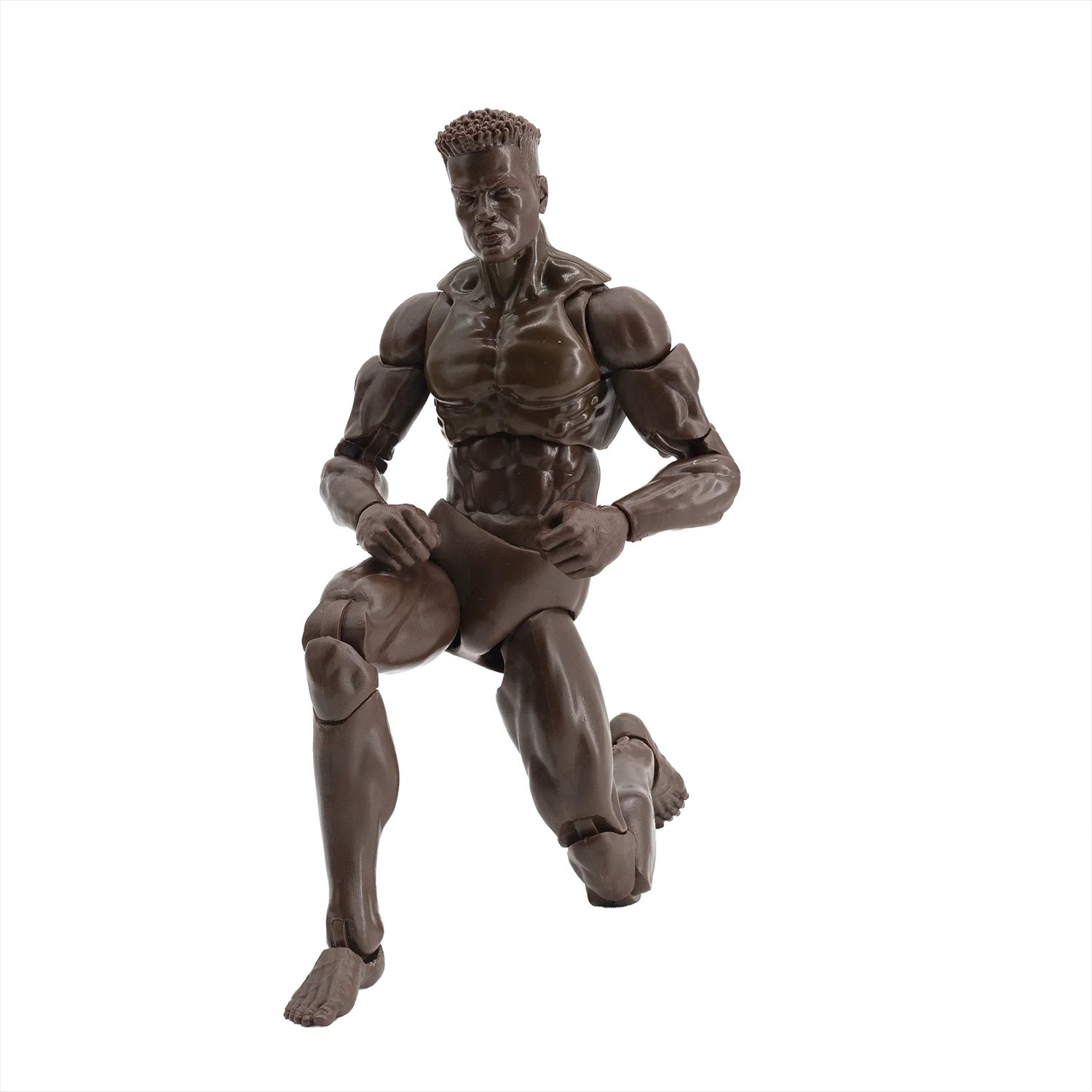 EPIC H.A.C.K.S. Blank Male COFFEE BROWN 6" Scale Premium Action Figure