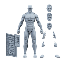 EPIC H.A.C.K.S. Blank Male SHADY GREY 6" Scale Premium Action Figure