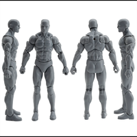 EPIC H.A.C.K.S. Blank Male SHADY GREY 6" Scale Premium Action Figure